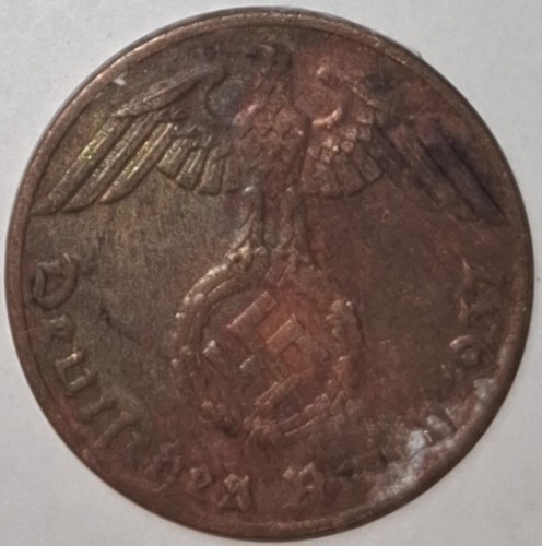Münze reichspfennig 1937 - 1,