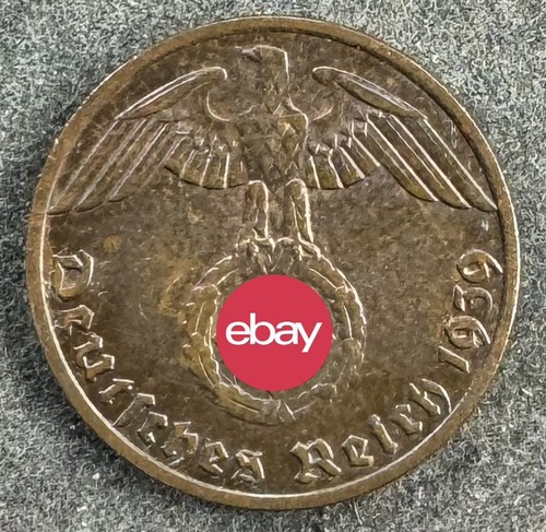 Reichspfennig 1939 drittes - 1939, f