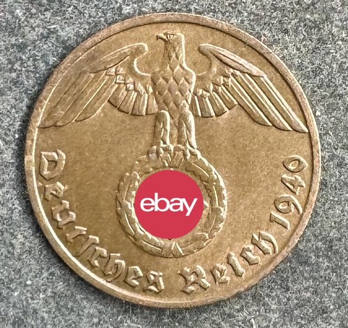 Reichspfennig 1940 drittes - reichspfennig, j