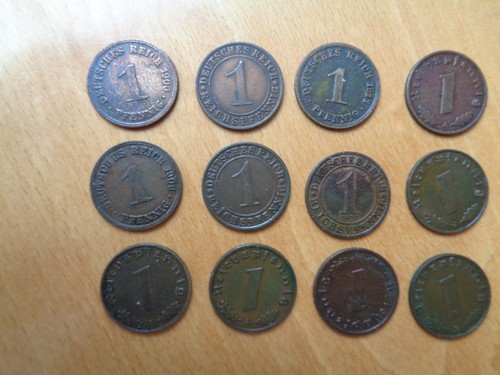 Deutsches reich pfennig - 1,