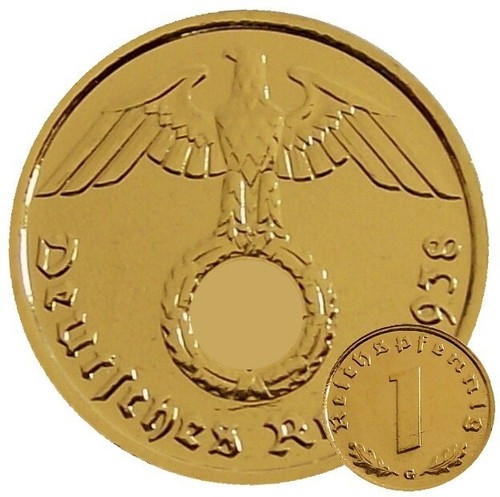 Reichspfennig 1938 münze - reichspfennig,