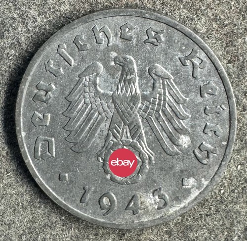 Reichspfennig 1943 f - 1,