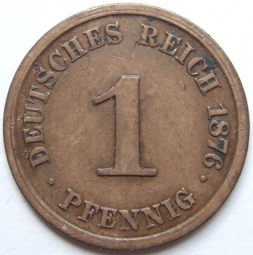 Pfennig 1876 deutsches - 1876,