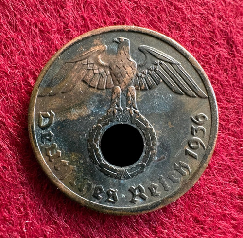 Reich pfennig 1936 a - 1,
