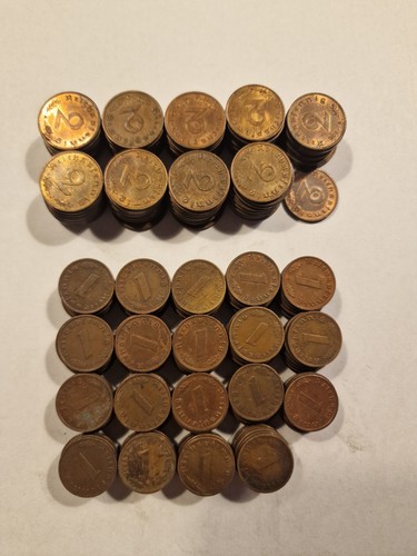 281 reichspfennig kupfer - x,