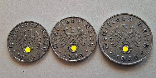 Reich pfennige set - reich,
