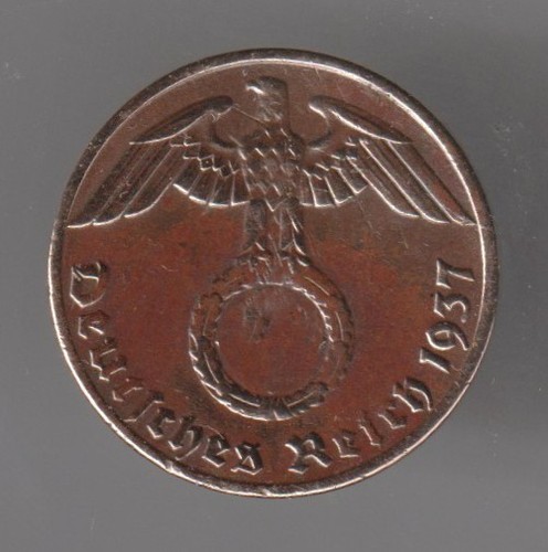 Reichspfennig 1937 - , (