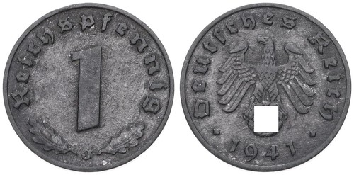 Deutschland 1 pfennig - 1,