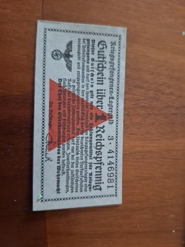 Kriegsgefangenen lagergeld - kriegsgefangenen,