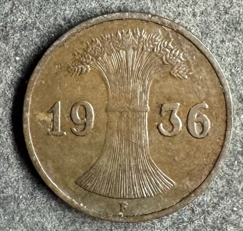 Reichspfennig 1936 f - 1,