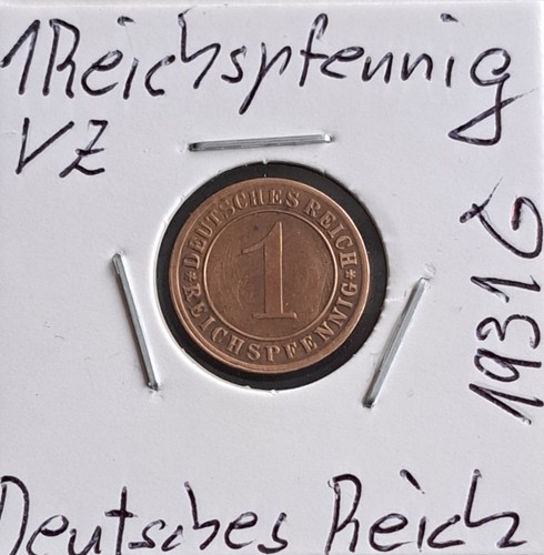 Reichspfennig 1931 - , g