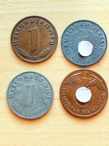 Iii reich 1 reichspfennig - iii.,