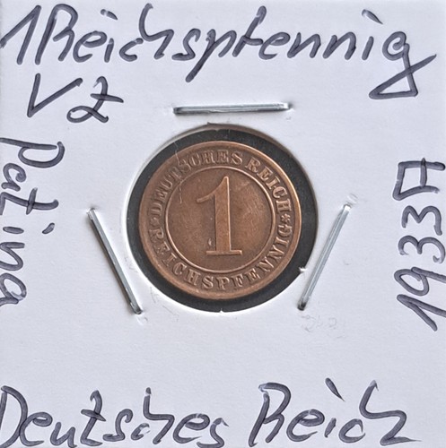 Reichspfennig 1933 - a, /