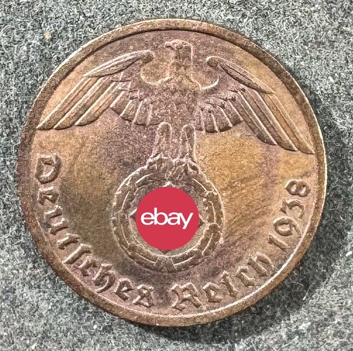 Reichspfennig 1938 drittes - a,