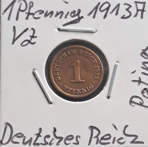 Pfennig 1913 deutches - a,