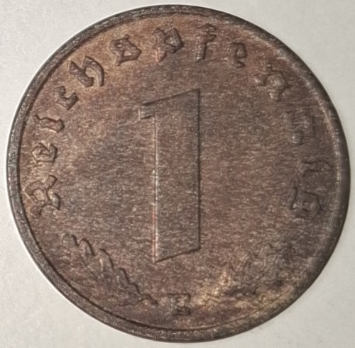 Münze reichspfennig 1937 - münze, 1