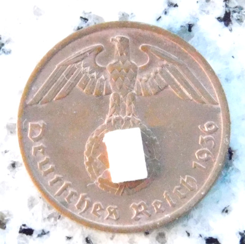 Reichspfennig 1936 kupfer - 1,