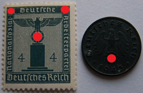 Reichspfennig münze - reichspfennig, +