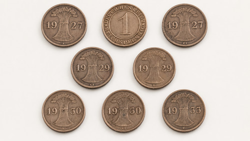 Weimar reichspfennig - weimar,