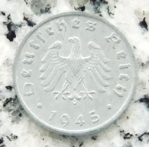 Reichspfennig 1945 zink - 1,
