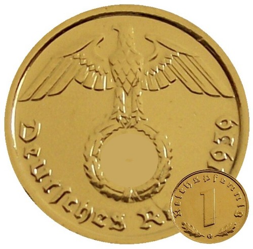 Reichspfennig 1939 münze - 1,