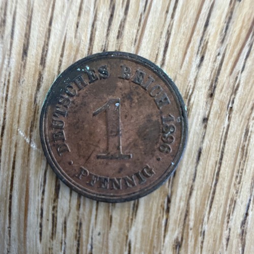 Deutsches reich pfennig 1896 - deutsches,