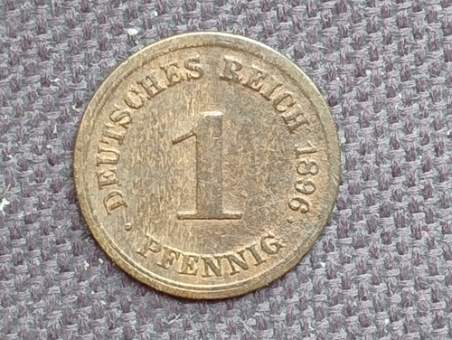 Pfennig 1896 deutches - pfennig,